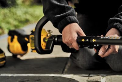 Image showing  FlexVolt DCST972X15 in. 60V MAX Straight Shaft Cordless String Trimmer, Battery & Charger Included, Attachment Capable