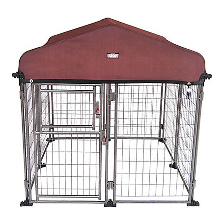 Expandable Neocraft Dog Kennel, Outdoor Dog Kennel With Roof Tractor Supply
