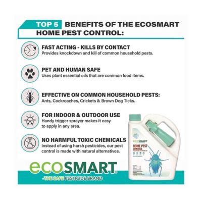 Image showing 8 th EcoSMART 64 oz. Natural Indoor/Outdoor Home Pest Control