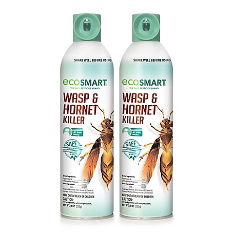 EcoSMART 9 oz. Natural Plant-Based Essential Oil Wasp and Hornet Killer, 2-Pack