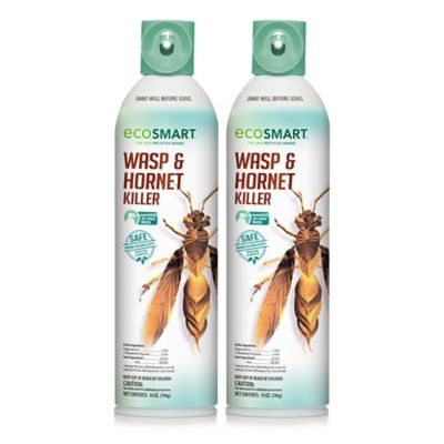 EcoSMART 14 oz. Natural Plant-Based Essential Oil Wasp and Hornet Killer, 2-Pack