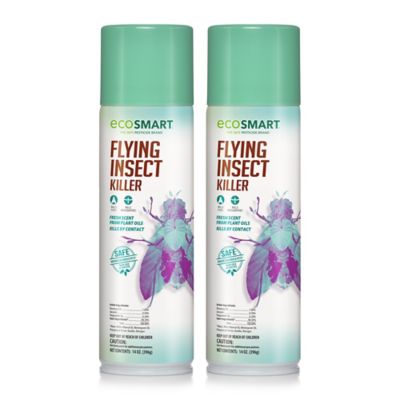 EcoSMART 14 oz. Natural Plant-Based Flying Insect Killer with Rosemary and Peppermint Oils, 2-Pack