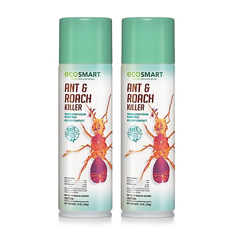 EcoSMART 14 oz. Natural Plant-Based Ant and Roach Killer with Peppermint  Oil and Rosemary Oil, 2-Pack at Tractor Supply Co.