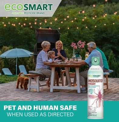 Image showing 9 th EcoSMART 14 oz. Natural Mosquito Fogger with Rosemary Oil and Peppermint Oil, 2-Pack