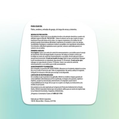 Image showing 6 th EcoSMART 24 oz. Natural and Glyphosate-Free Weed/Grass Killer RTU Spray for Lawns, Patios, Driveways and Pavers