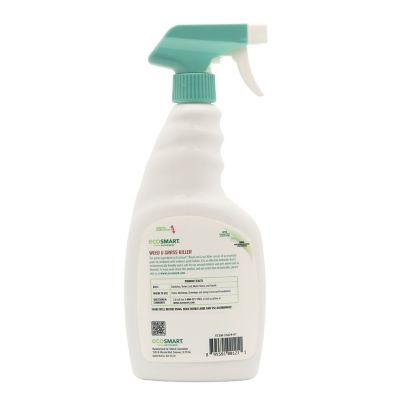 Image showing 7 th EcoSMART 24 oz. Natural and Glyphosate-Free Weed/Grass Killer RTU Spray for Lawns, Patios, Driveways and Pavers