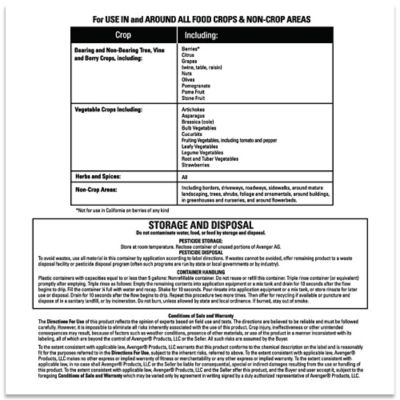 Image showing 5 th Avenger 32 oz. AG Optima Burndown Herbicide Concentrate