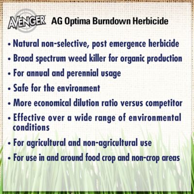 Image showing  2.5 gal. AG Optima Burndown Herbicide, Concentrate