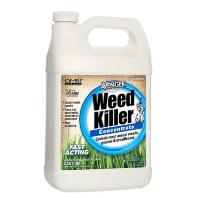 Avenger 1 gal. 10,000 sq. ft. Organic Weed Killer, Biodegradable, Non-Toxic