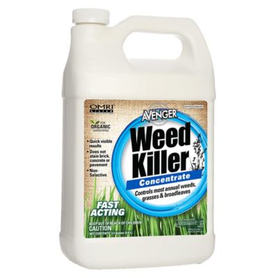 Avenger 2.5 gal. 25,000 sq. ft. Organic Weed Killer, Biodegradable, Non-Toxic