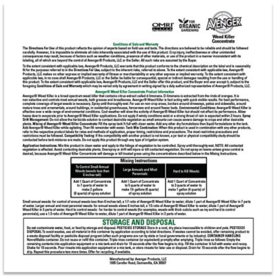 Image showing  2.5 gal. 25,000 sq. ft. Organic Weed Killer, Non-Toxic