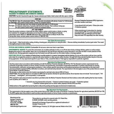 Image showing  2.5 gal. 25,000 sq. ft. Organic Weed Killer, Non-Toxic