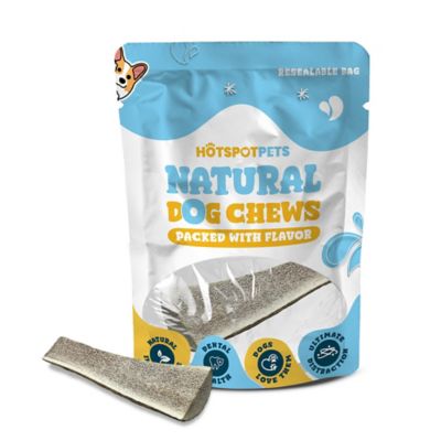 Image showing  7-8 in. Large Split Elk Antlers Dog Treat