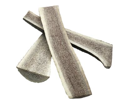 Image showing  7-8 in. Large Split Elk Antlers Dog Treats, 3 ct.