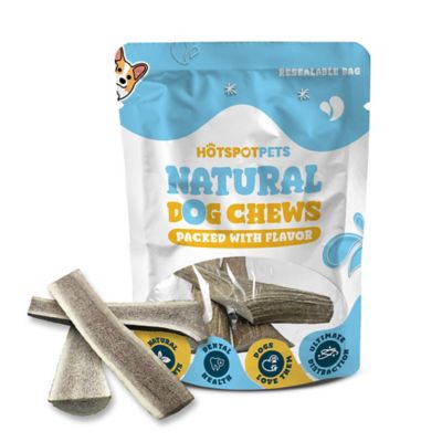 Image showing  7-8 in. Large Split Elk Antlers Dog Treats, 3 ct.