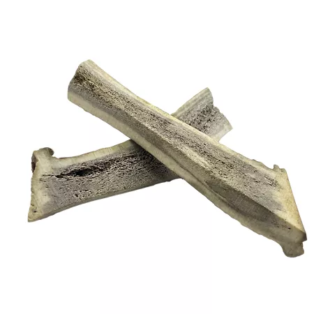 Hotspot Pets 8-9" XL Split Elk Antler Dog Treat 2 ct Dog Bones Rawhide & Rawhide Alternative