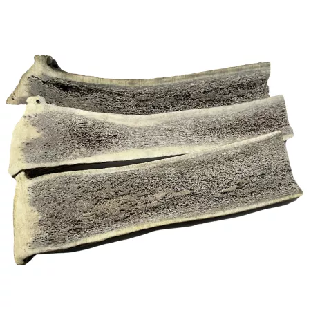 Hotspot Pets 8-9" XL Split Elk Antler Dog Treat 3 ct Dog Bones Rawhide & Rawhide Alternative