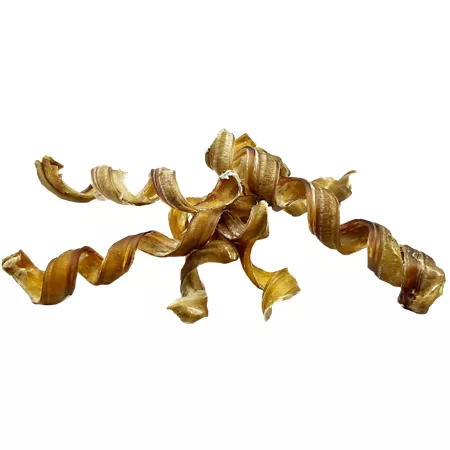 Hotspot Pets 5-7 in Bully Stick Premium All Natural Curly Dog Chews 6 ct Dog Bones Rawhide & Rawhide Alternative