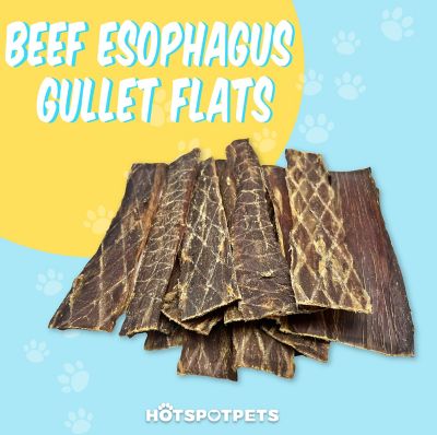 Image showing  Flat Beef Gullet Dog Dental Treats, 12 in., 12 ct.