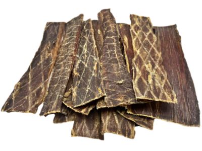 Hotspot Pets Flat Beef Gullet Dog Dental Treats, 12 in., 50 ct.