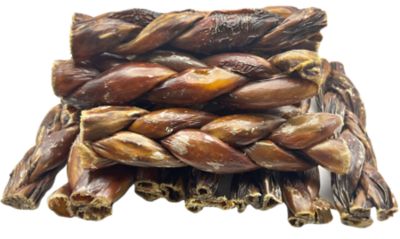 Hotspot Pets 6 in. Braided Beef Gullet Twist Dog Treats, 12 ct.