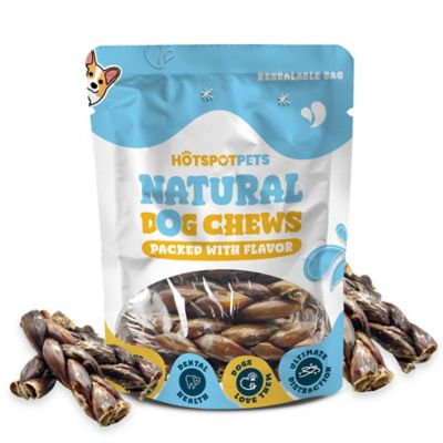 Image showing  6 in. Braided Beef Gullet Twist Dog Treats, 12 ct.