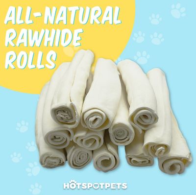 Image showing  7-8 in. Rawhide Retriever Rolls Dog Treats, 12 ct.