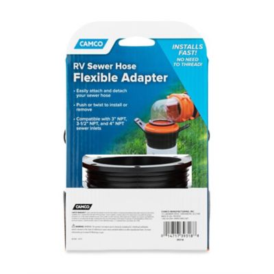 Image showing  Flexible 3-in-1 RV Sewer Hose Seal