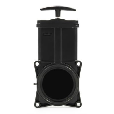 Image showing  Sewer Waste Valve with Plastic Handle, 3 in., E/F