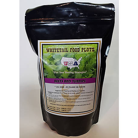Bags 10  lb Purple Top Turnip Seed Wildlife Food Plot Attractant 1 lb 
