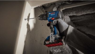 Image showing 5 th Bosch Cordless 18V Brushless Drill/Impact Driver Combo Tool Kit, 2 pc.