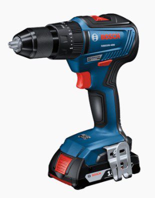 Image showing 7 th Bosch Cordless 18V Brushless Drill/Impact Driver Combo Tool Kit, 2 pc.