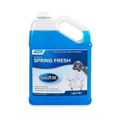 Camco Spring Fresh Water System Cleaner and Deodorizer, 1 gal., E