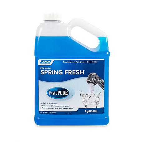 Camco 1 gal. Spring Fresh Water System Cleaner and Deodorizer, E