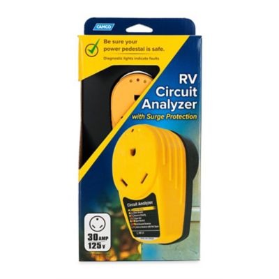 Image showing  30A PowerGrip RV Circuit Analyzer, Plug-Type, 125V, E/F