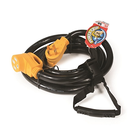 Camco 50A 15 ft. Power Grip Extension Cord, 125V-250V/12,500W CETLUS, E/F  at Tractor Supply Co.