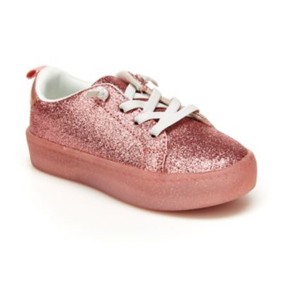 carter's glitter casual sneakers