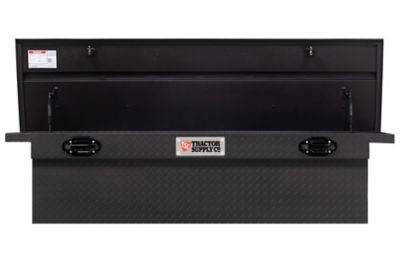 Image showing  11.3 cu. ft. Aluminum Low-Profile Crossover Truck Tool Box for Full-Size Trucks, 73 in., Matte Black