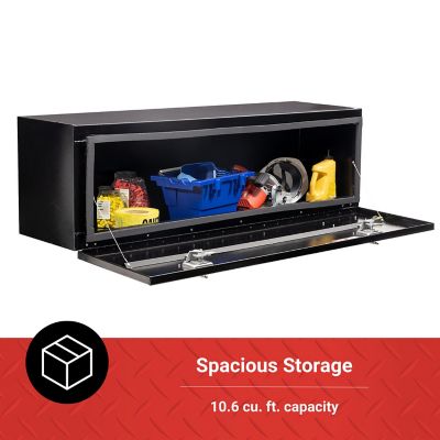 Image showing  10.6 cu. ft. Steel Underbody Truck Tool Box, 60 x 17 x 18in., Black