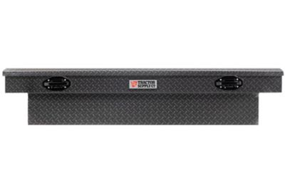 Image showing  7.6 cu. ft. Aluminum Standard-Profile Crossover Truck Tool Box for Full-Size Trucks, 70 in., Graphite Gray