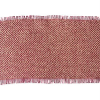Image showing  Chevron Jute Table Runner