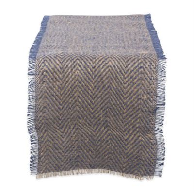 DII Chevron Jute Table Runner