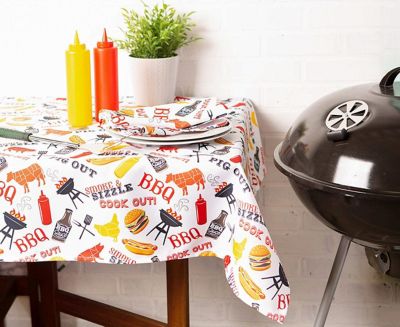 Image showing  BBQ Fun Tablecloth