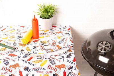 Image showing  BBQ Fun Tablecloth