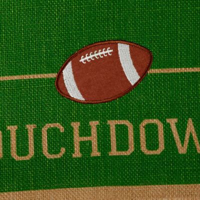 Image showing 5 th DII Touchdown Print Football Kitchen Table Linen, 14 in. x 74 in.