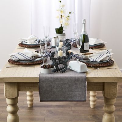 Image showing  2-Toned Table Runner Collection, Cotton