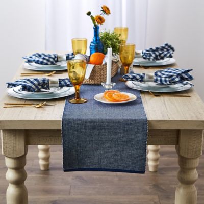 Image showing  2-Toned Table Runner Collection, Cotton