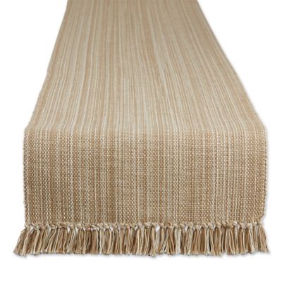 DII Variegated Fringe Table Runner