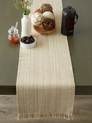 Image showing 7 th DII Variegated Fringe Table Runner