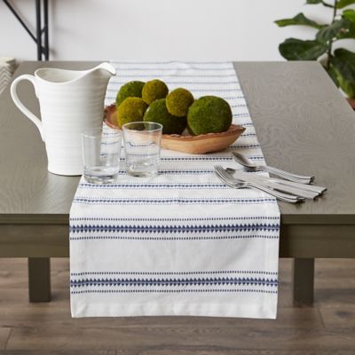 Image showing  Zig-Zag Dobby Stable Runneripe Table Runner